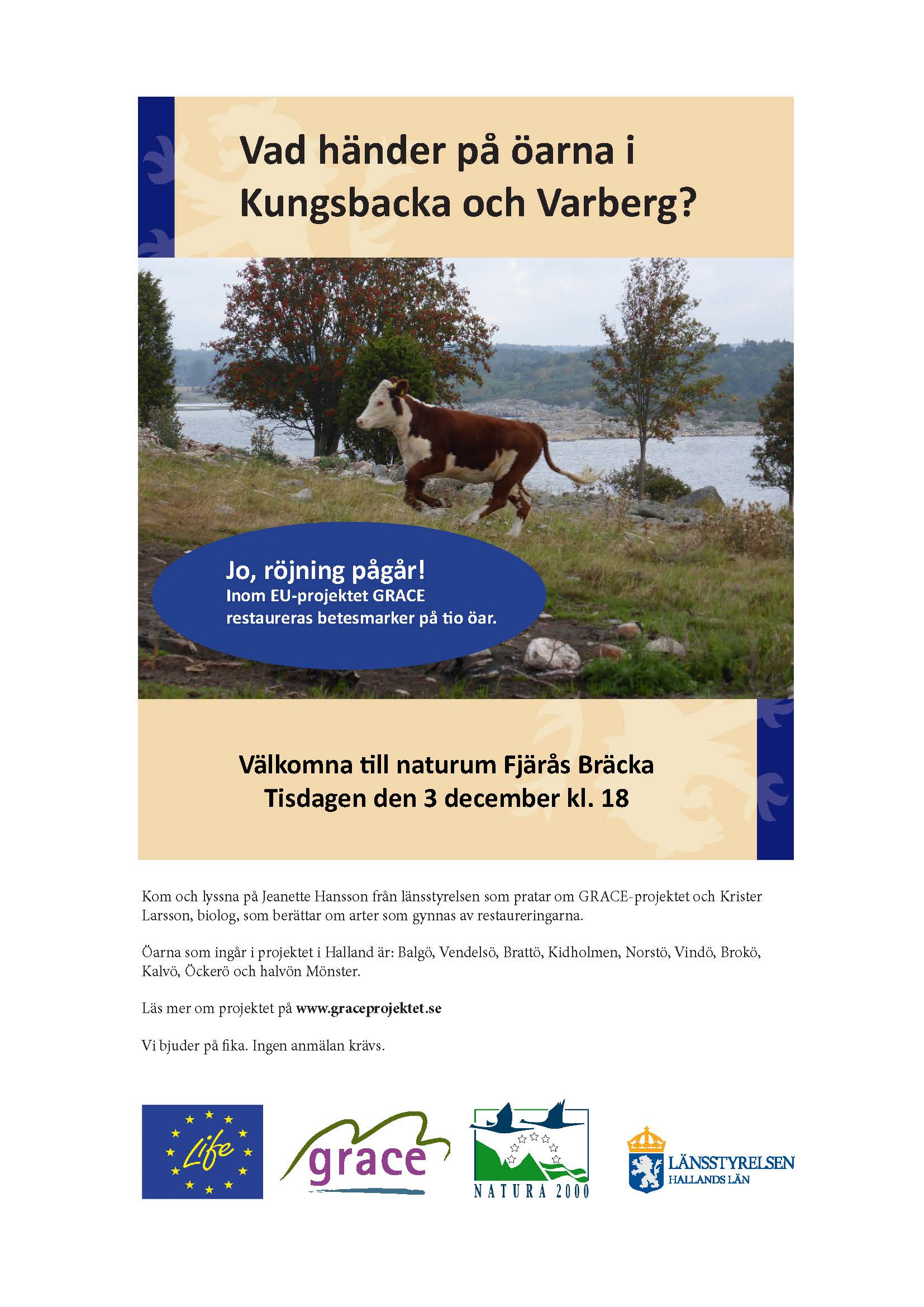 Seminarium – Vad händer på öarna i Kungsbacka och Varberg?